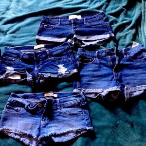 Bundle of Hollister shorts